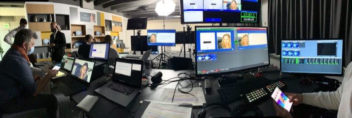 Team Amerigo Media al banco regia.